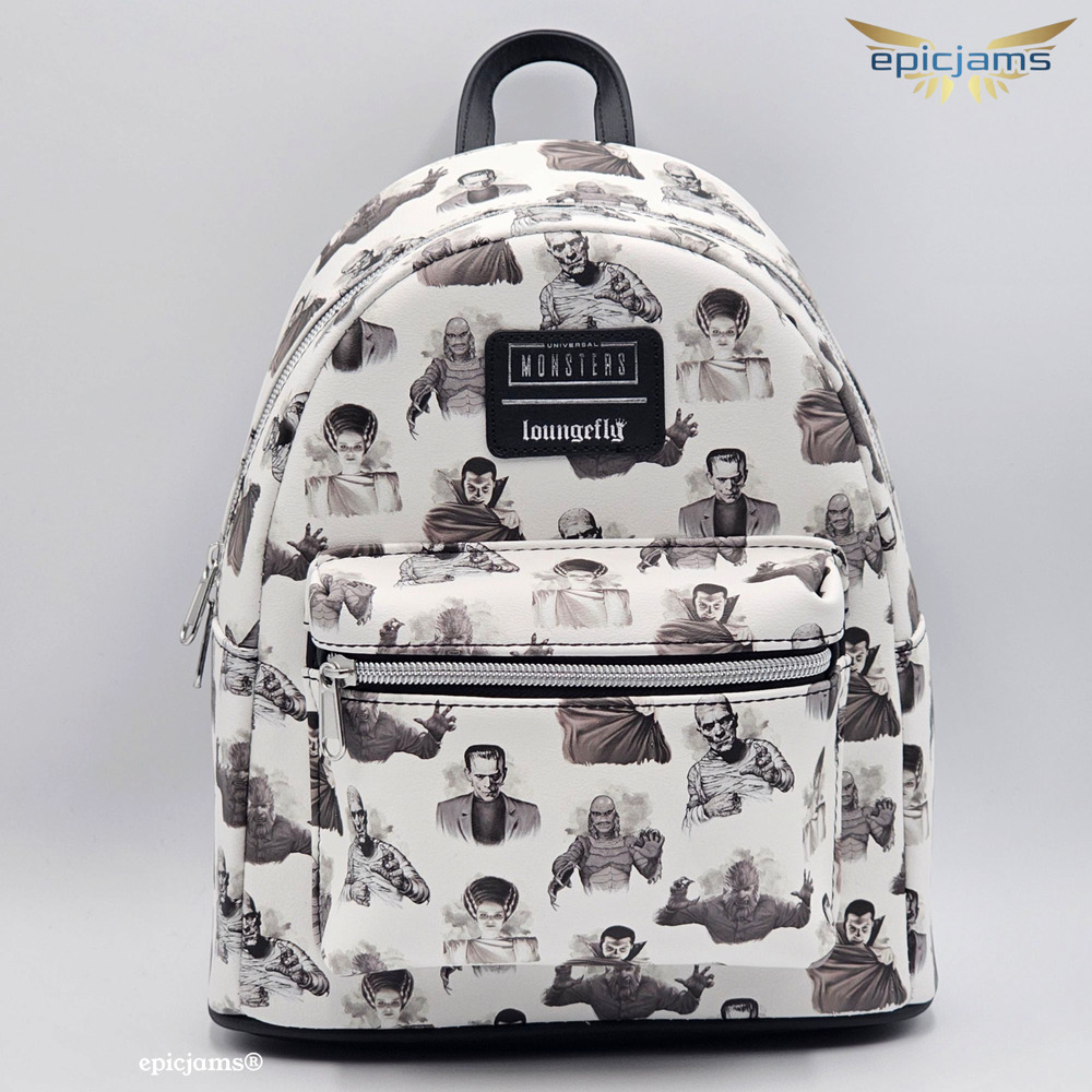 Loungefly Universal Monsters Icons Mini Backpack